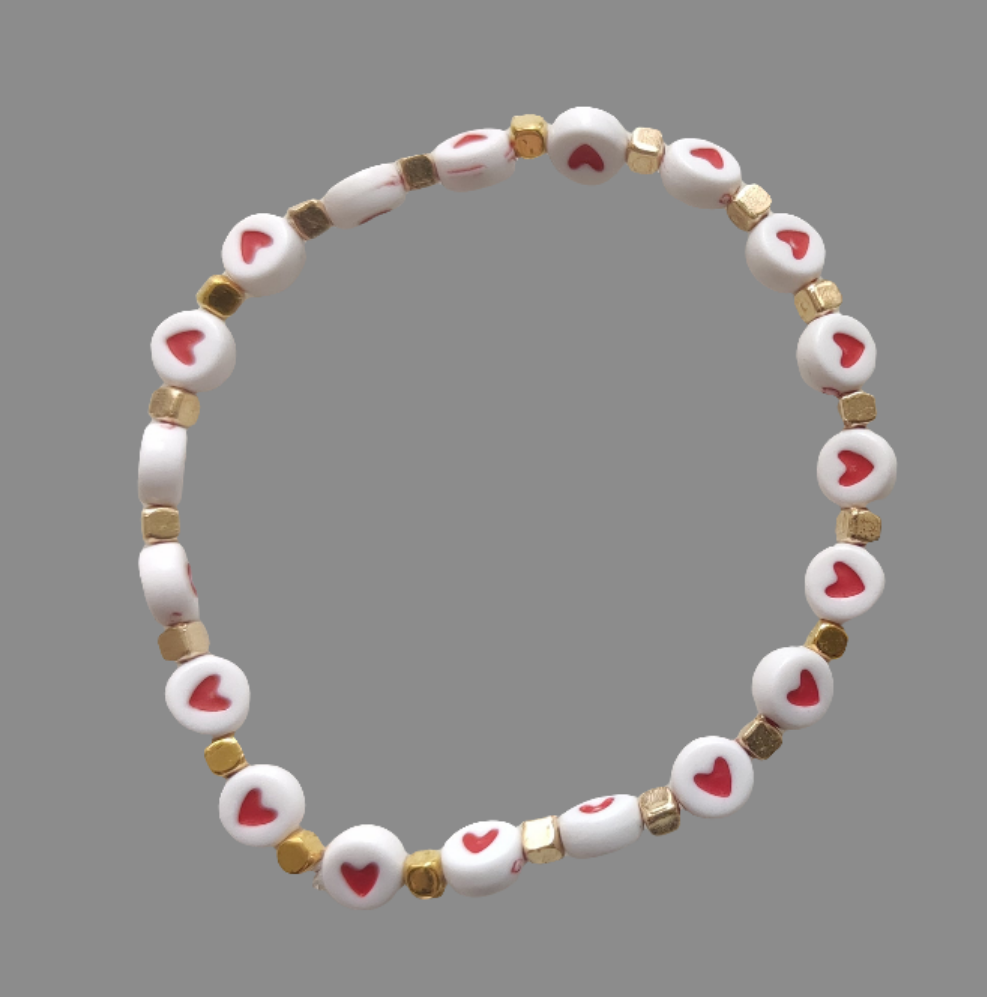 Bracelet motif coeur