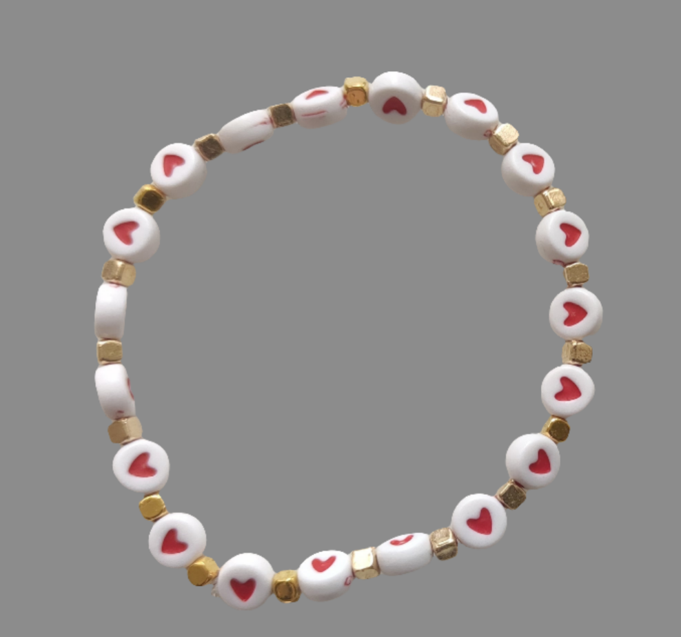 Bracelet motif coeur