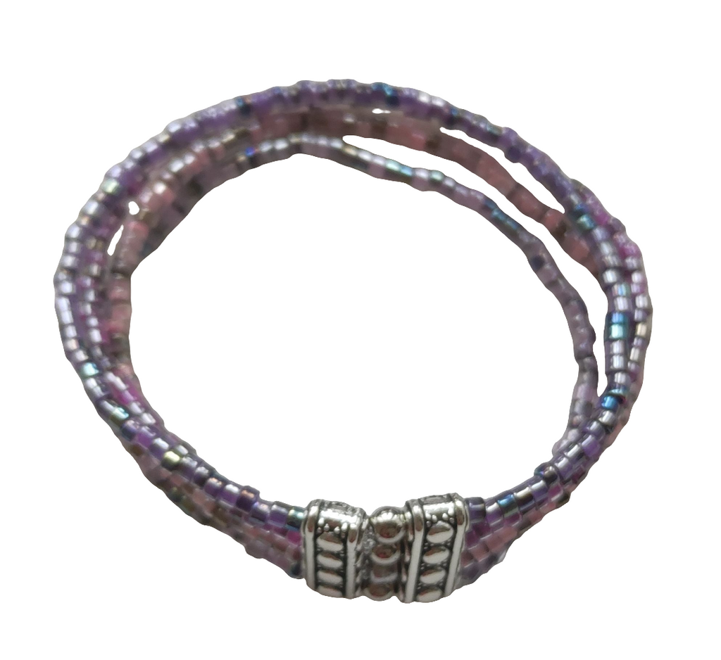 Bracelet en perles de verre
