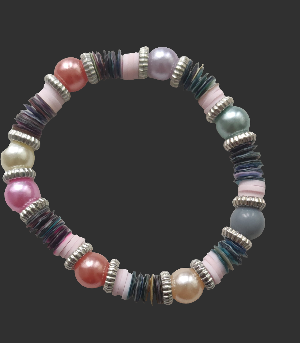 Bracelet en perles et Séguin
