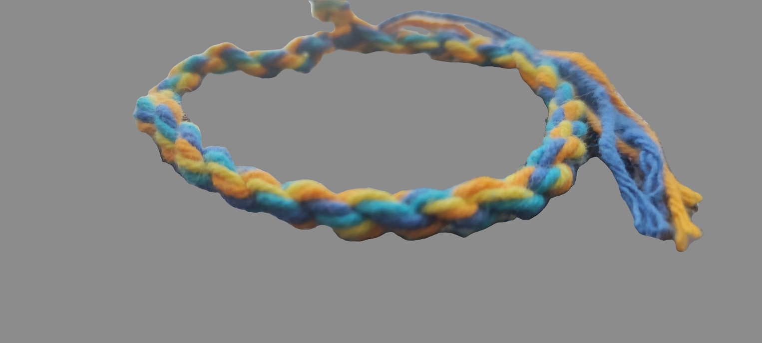 Bracelet en cotton torsadé