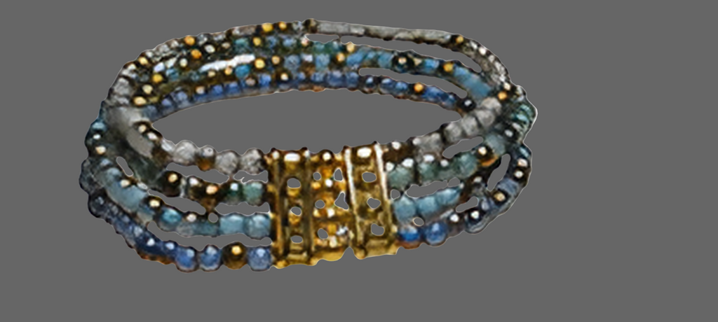 Bracelet en perles de verre