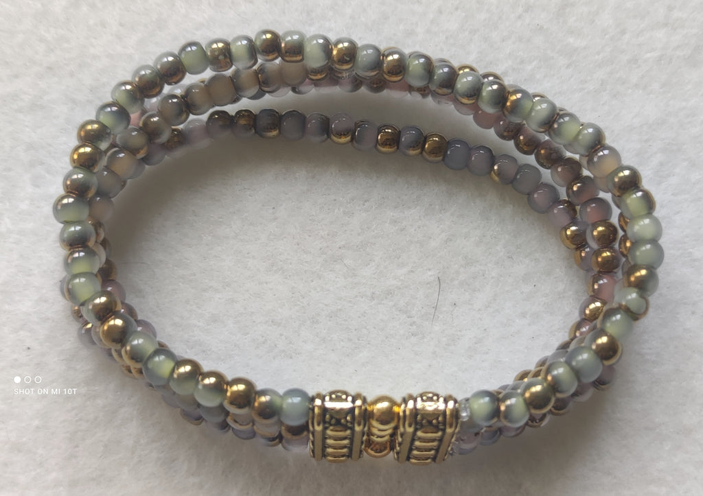 Bracelet en perles de couleurs