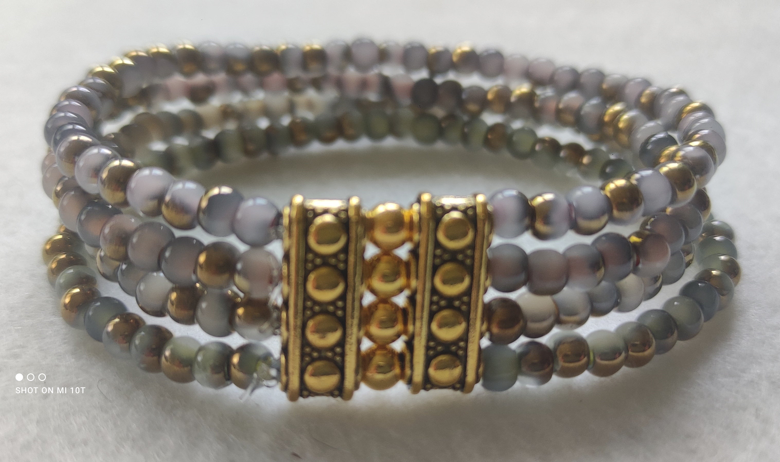 Bracelet en perles de couleurs